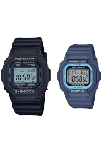CASIO G-SHOCK GW-M5610U-1CJF ブルー フルメタル カスタム 電波ソーラー GW-M5610 ソーラー電波時計】G-SHOCK（Gショック） ブラック/ブルー GW-M5610U